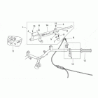 SR 50 H2O (IE+Carb.) Рулевые переключатели,правые