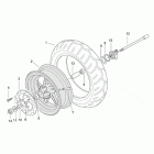 SR 50 H2O (IE+Carb.) Переднее колесо