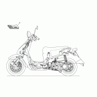 Mojito Custom 50 2T (Piaggio Engine) Plate set and handbook