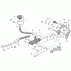 RSV 1000 Задний торм цилиндр
