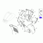 Scarabeo 250 Light E3 Передний корпус - облицовка 2