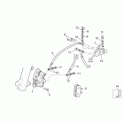Scarabeo 250 Light E3 Передний тормозной суппорт