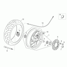 Atlantic 125-250 Переднее колесо