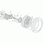 Atlantic 400-500 Sprint Заднее колесо