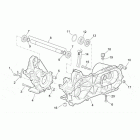 Sonic 50 H2O Central crank-case set