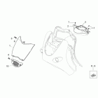 Mojito 125 E3 Передняя облицовка