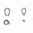 Scarabeo 125-200 E3 (Piaggio Engine) Дооснащение-Механические противоугонные