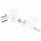 Scarabeo 400-492-500 Light Масляный насос