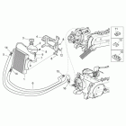 SR 50 H2O (IE+Carb.) Система охлаждения