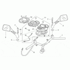 SR 50 H2O (IE+Carb.) Руль-панель приборов