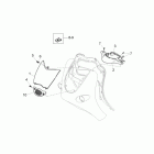 Mojito Custom 50 2T (Piaggio Engine) Передний корпус - облицовка 1