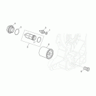 Scarabeo 125-200 E3 (Piaggio Engine) Маслянный фильтр