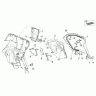 Scarabeo 250 Light E3 Передний корпус - облицовка 3