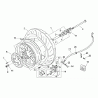 Mojito Custom 50 2T (Piaggio Engine) Переднее колесо