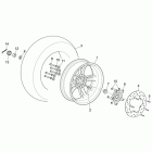 Scarabeo 250 Light E3 Заднее колесо