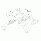 Sonic 50 H2O Front body - front fairing 2