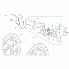 RSV 1000 Суппорт передний тормозной 1