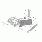 SR 50 H2O (IE+Carb.) Двигатель 1