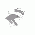 SR 50 H2O (IE+Carb.) Передний корпус - облицовка 4