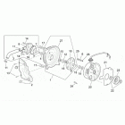 Sonic 50 H2O Маховик и водяной насос