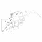 Mojito Custom 50 2T (Piaggio Engine) Рулевые переключатели ,левые