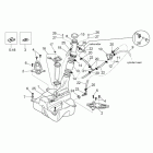 Mojito Custom 50 2T (Piaggio Engine) Топливный бак