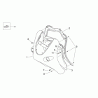 Mojito 125 E3 Front body - shield