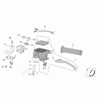 Scarabeo 250 Light E3 Рулевые переключатели ,левые