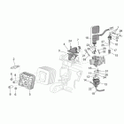 Mojito Custom 50 2T (Piaggio Engine) Головка цилиндров  /  Карбюратор