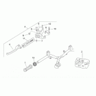 SR 50 H2O (IE+Carb.) Рулевые переключатели ,левые