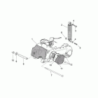 Mojito Custom 50 2T (Piaggio Engine) Engine - rear shock absorber