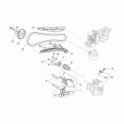 NA 850 Mana ГРМ, передний цилиндр