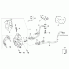 Atlantic 125-250 Передний тормозной суппорт