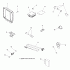 SPORTSMAN XP 550 INTL - A09ZN55FX Electrical, switches, sensors, ecu and control mod...