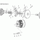 TRAIL BOSS 330 - A12EA32AA Сцепление