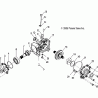SCRAMBLER 500 4X4 - A09BG50AA Передний редуктор