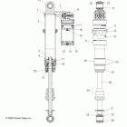 OUTLAW 450 MXR - A09GJ45AA Передний аммортизатор