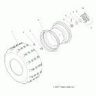 OUTLAW 525 - A09GJ52AA Колесо заднее