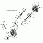 SCRAMBLER 500 4X4 - A09BG50AA Картер КПП