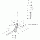 SCRAMBLER 500 4X4 - A09BG50AA Передние аммортизаторы