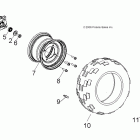 OUTLAW 50 - A10KA05AB/AD Колеса перед