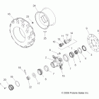 SCRAMBLER 500 4X4 INTL - A09BG50FA Колесо переднее