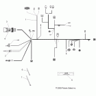 OUTLAW 525 IRS - A11GP52AA Пучок проводов
