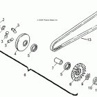 OUTLAW 50 - A10KA05AB/AD Сцепление