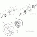 HAWKEYE 2X4 - A11LB27AA Колесо заднее