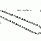 OUTLAW 50 - A10KA05AB/AD Цепь привода