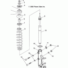 TRAIL BOSS 330 - A09CA32AA Suspension, strut, front