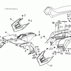 SPORTSMAN 90 - A09FA09AA/AB Крылья и сиденье