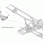 SPORTSMAN 400 HO 4X4 - A10LH46AX/AZ Рама