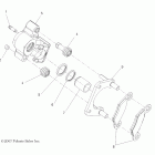 OUTLAW 525 - A09GJ52AA Задние тормозные  колодки